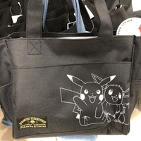 しまむら ポケモン コラボ トートバッグが可愛い ピカチュウ イーブイのモノトーンカラーで 品番 レディースファッション トレンド情報