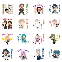 刀剣乱舞のファン以外も超使える 刀剣男士たちの いらすとや Lineスタンプが配信スタート レディースファッション トレンド情報