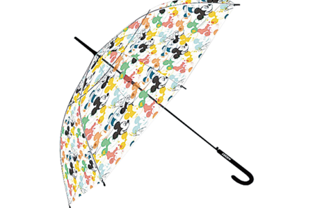 B 拡散 ローソン限定 ミッキーのスクリーンデビュー90周年記念の ビニール傘 がカラフルで可愛い Jocee